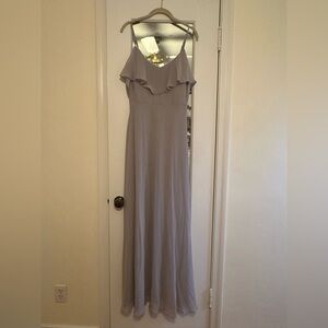 Birdy Grey Maxi Dress in Soft Gray